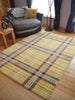 Modern Soft Tartan Rugs Highland Check Long Floor Runner Small Extra Large Cheap