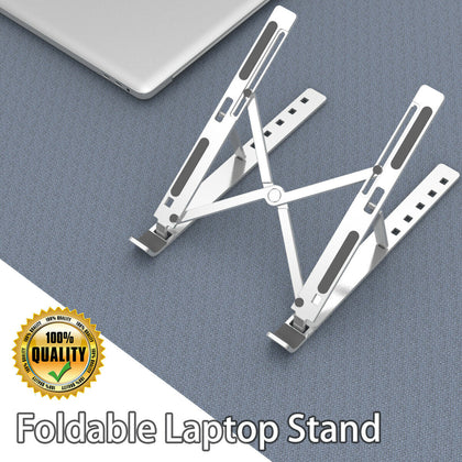 Portable Aluminum Laptop Stand iPad Holder Office PC Notebook Desk Table Tray