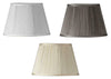 Pleated Silk Effect Fabric Empire Drum Lampshade Table or Ceiling Light Shade
