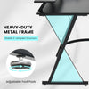 L-shaped Computer Desk Ergonomic Gaming Table Study Workstation W/ Power Outlet