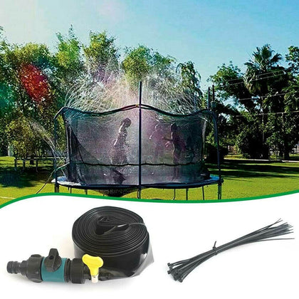 12M For Trampoline Sprinkler Spray Water Park Kid Fun Summer Outdoor Water Game