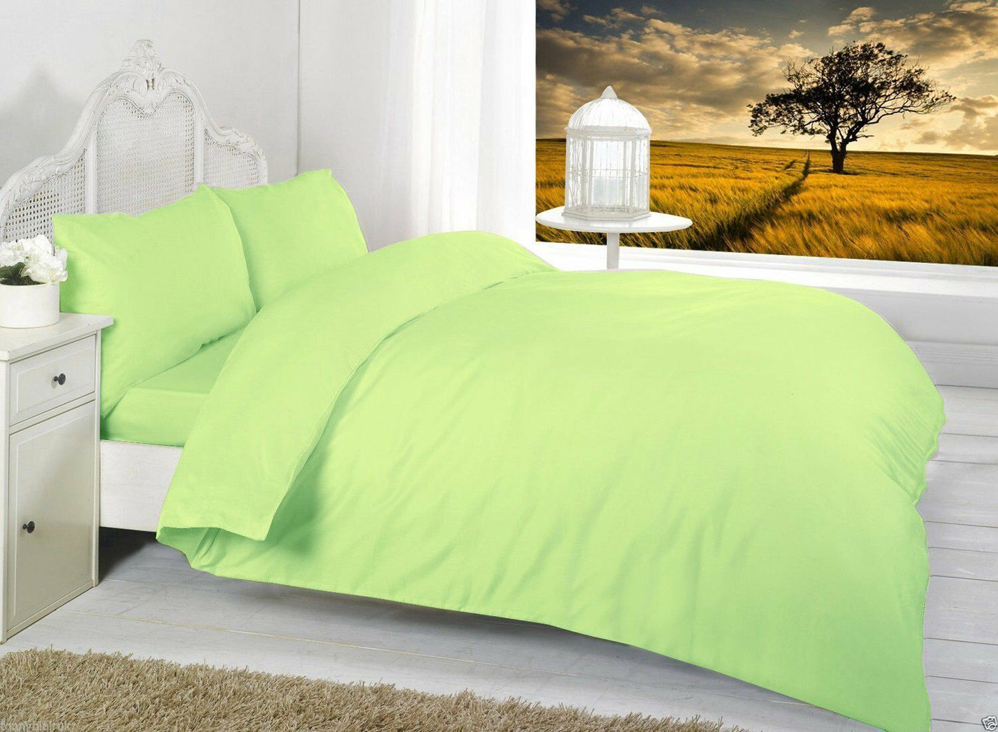 Luxury Duvet Quilt Cover Sets Cotton Blend King Double Single Super 40%