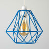 Metal Pendant Light Shade Ceiling Industrial Geometric Wire Cage Lampshade Lamp