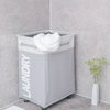 Folding Large Rolling Laundry Basket with Wheel Dirty Clothes Hamper Storage Bin