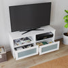 Modern 106cm TV Unit Cabinet Stand Media Lowboard Sideboard Livingroom Furniture
