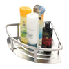 Stainless Steel Bathroom Corner Shower Shelf Caddy Rack Shampoo Storage Basket