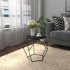 Coffee Table Side Table Nordic Minimalist Style Steel Frame LivingRoom Furniture