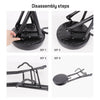 Folding Guitar Stool Heavy Duty Stage Player Bar Stand Chair w /Guitar Support