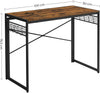 Industrial Computer Desk Folding Laptop Pc Writing Study Office Table Vintage