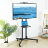 Height Adjustable Tall Floor TV Stand Mount Portable TV Cart Freestanding T 100"