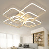 LED Ceiling Light Geometric Lamp Chic Design Lights Fixture Room Decor Lighting