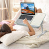 Portable Adjustable Laptop Table Sofa Bed Tray Stand Home Office Folding Desk UK