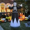 LED Light Up Halloween Inflatable Ghost Model Outdoor Garden Yard Blow Up Decor