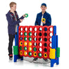 Giant 4 to Score Game Set Jumbo Connect 4 Game Set w/ 42 Chess Pieces 4-in-a-Row