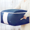 Large Clothes Storage Bag Box Jumbo Zipped Quilt Bedding Duvet Laundry Pillows