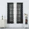 Morocco Voile Curtain Panel Net Window Screening Curtains Slot Top Home Decor