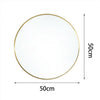 Bathroom Glass Mirror Wall Mounted Makeup Vanity Cosmetic Dressing Mirrors 50CM