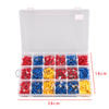 1200pc Insulated Assorted Electrical Connectors Terminals Crimp Wire Ring Spade