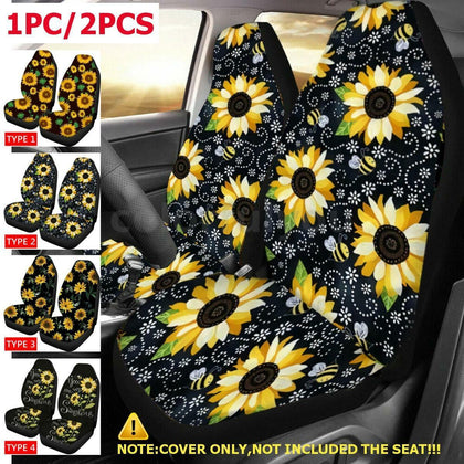 Universal Car Auto Front Seat Cushion Chair Full Cover Protector Breath