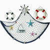 Nautical Fishing Net Seaside Wall Beach Party Sea Shells Home Garden Decor