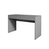 Computer Desk Desktop Laptop PC Table Workstation Drawers Home Office White/Grey