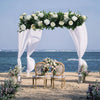 Artificial Wedding Floral Flower Row Top Table Backdrop Arch Arrangement Decor