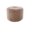 Round Bean Bag Foot Rest Stool Pouffe Living Room Beanbag Ottoman Footstools