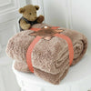 Teddy Bear Top Fleece Cuddly Throw Soft Warm Large Sofa Bed Blanket King Double