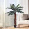 Large Artificial Palm Tree with Pot Realistic Fake Tropical Plant Indoor Outdoor