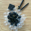 100-20LED SOLAR POWERED RETRO BULB STRING LIGHT GARDEN OUTDOOR FAIRY SUMMER LAMP