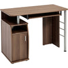 Computer Desk with Cupboard Shelves Storage for Home Office - Piranha Elver PC 1