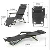 Outdoor Folding Garden Beach Sun Patio Chaise Lounge Chair Pool Lawn Sun Lounger