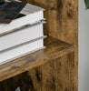Vintage Industrial Bookcase Cabinet Tall Display Storage Shelving Unit Furniture