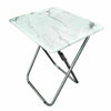 Large Stunning MARBLE Effect Folding TV Side Table Laptop Tray Dinner Tea Desk