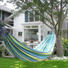 Premium Garden Camping Canvas Hammock Lightweight Hang Bed Outdoor Travel Swing