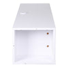 Small Floating TV Unit Stand Wall Mounted Cupboard Media Console Cabinet 100CM