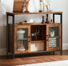 Vintage Industrial Cupboard Sideboard Slim Unit Hallway Cabinet Console Narrow