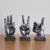 Abstract Art Hand Gesture Sculpture Ornament Figurine Statue Tabletop Decoration