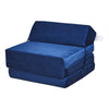 Single Double Fold Out Chair Z Bed Futon Couch Sleepover Guest Mattress Washable