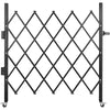 Single Folding Security Gate Folding Door Gate 48"H x 66"W Scissor