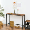 Console Table Hallway Table Adjustable Support Bar Entryway Sofa Table