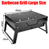 Portable BBQ Barbecue Grill Fire Pit Camping Charcoal Patio Party Garden Outdoor