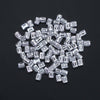 100Pcs Adjustable Metal Cuffs Dreadlocks Beads Braiding Hair Decorations