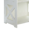 Modern Chic Bedside Tables Night Stand Cabinet Storage Drawer White Furniture UK