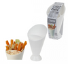2 4 6 2pc Snack Dish Removable Dip Dish Chips Cone stand Fries Vegetable Holder