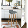 2 x Breakfast Bar Stools Bar Chairs Kitchen Breakfast Stools Wooden Legs
