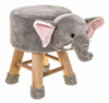 ANIMAL SHAPE FOOTSTOOL PADDED CUSHION STOOL POUFFE REST SEAT OTTOMAN CHILD TOY