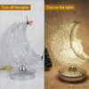 Desire Aroma Lamp Silver Moon Electric Wax Melt Oil Burner Light Lamp Bedside UK
