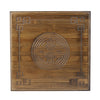 Chinese Style Side Table Vintage Bedside Cabinet Rustic Phone Plant Stand Shelf
