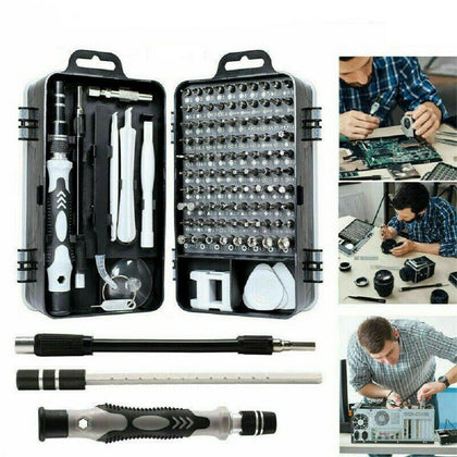 115 in 1 Precision Screwdriver Set Repair Tool Kit For Laptop Computer PC Phone